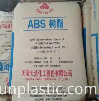 High gloss injection China factory ABS Granules DG-417 hot seller ABS pellets